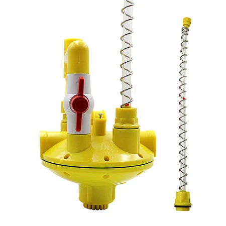 

1 pcs Poultry Chiken Duck Water Supply Line Pressure Reduce Valve System Waterline Farm chicken feeder water tools