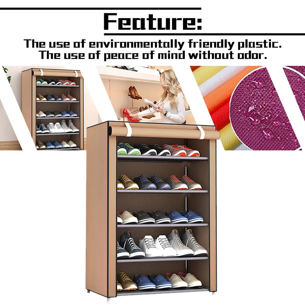 Пылезащитная вешалка для обуви из нетканого материала большого размера