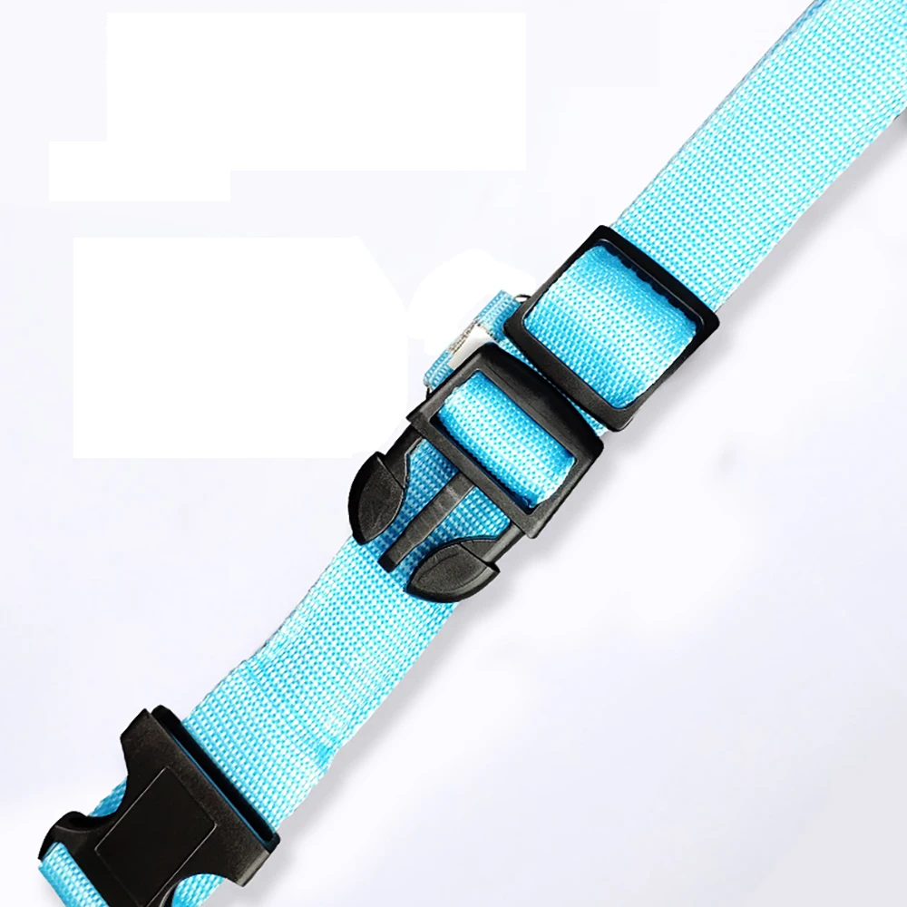 Светодиодный ошейник для домашних питомцев с USB-зарядкой флуоресцентный