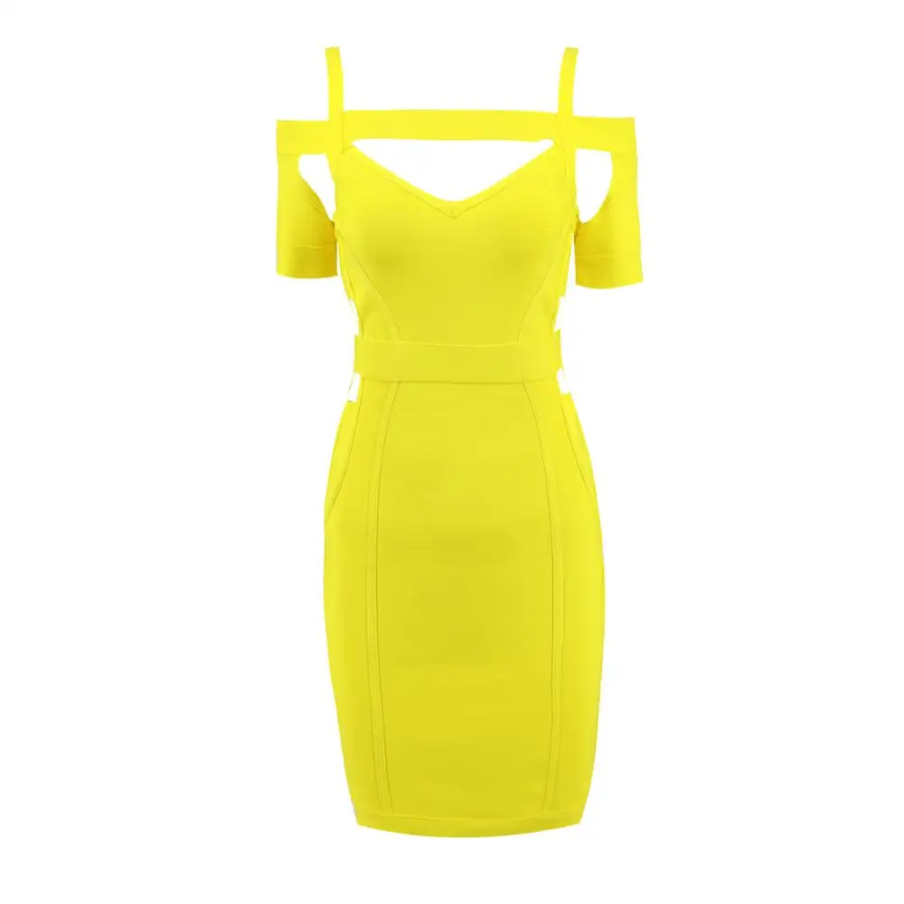Облегающее Бандажное платье 2019 соблазнительные платья с вырезом коротким