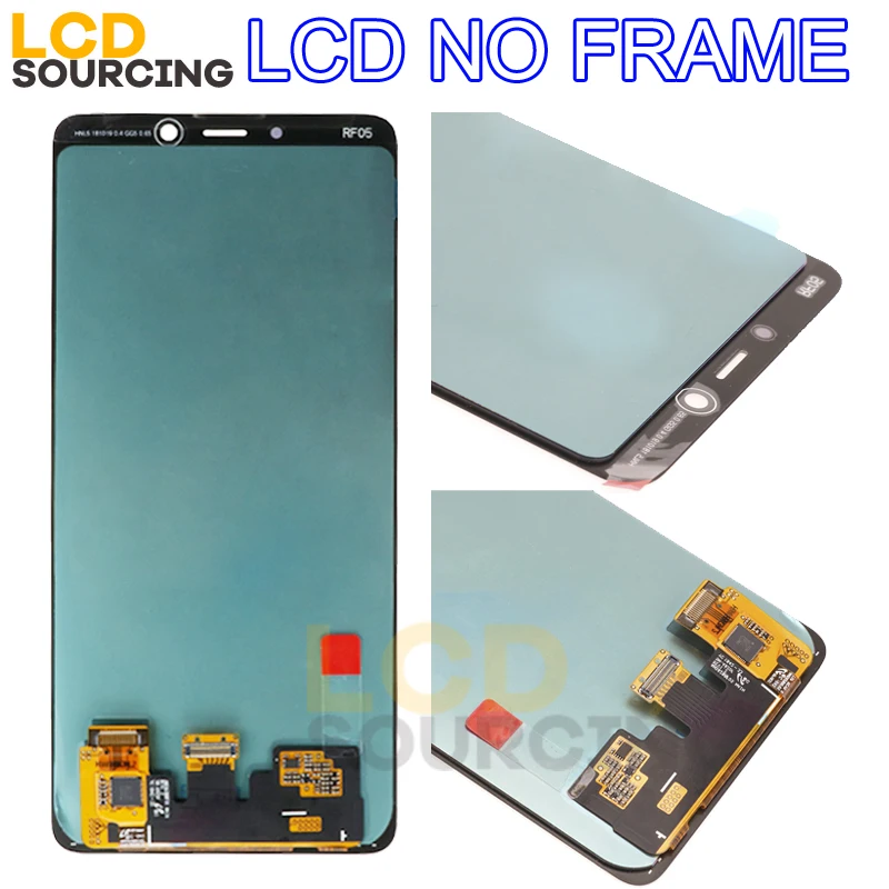 ЖК-дисплей 6 3 дюйма для Samsung Galaxy A9 2018 A920 A920F A9S дисплей с сенсорным экраном и