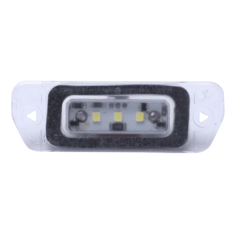 2 Pcs Error Free Xenon White Car LED License Plate Light A2518200166 Fit For Mercedes AMG GL450 GL500 X164 ML350 R/G/M Class | Автомобили
