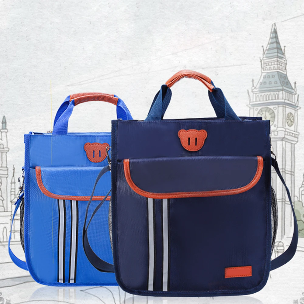 Модная нейлоновая сумка для книг для детей, водонепроницаемая, сумка через плечо, учебное пособие, одно плечо, школа.