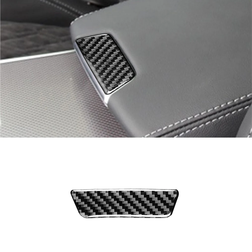 

for Audi A6 LA7 2019 Armrest Box Decoration Cover Sticker Decal Trim Car Interior Accessories Carbon Fiber