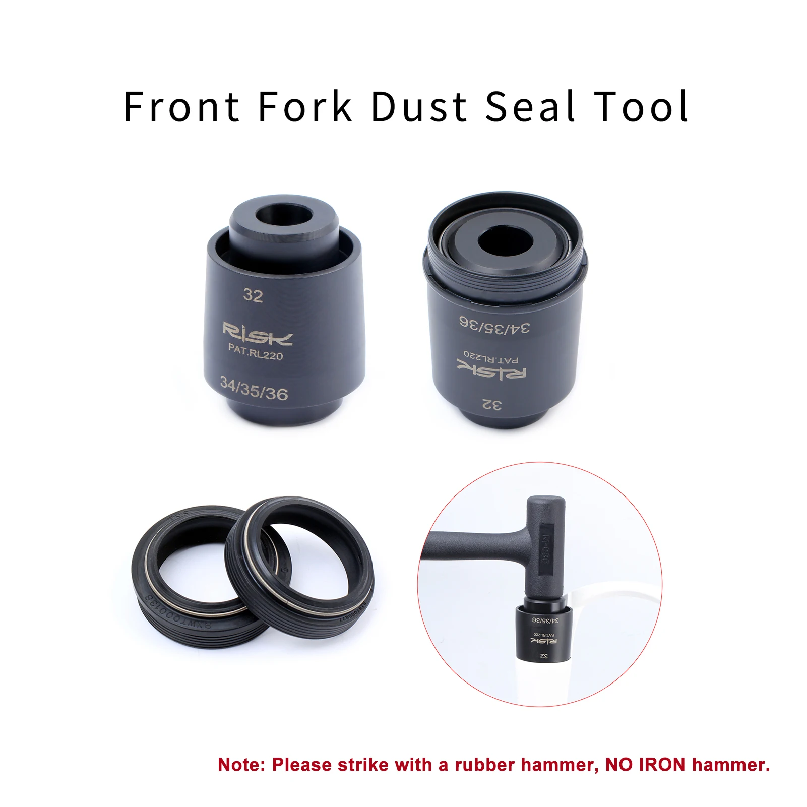 Набор инструментов для установки пылезащитного уплотнения передней вилки