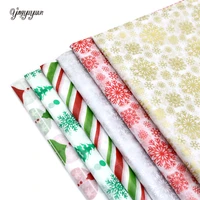 10pcsbag snowflake print wrapping tissue paper 5066 cm christmas new year xmas party wedding flowers packaging supplies