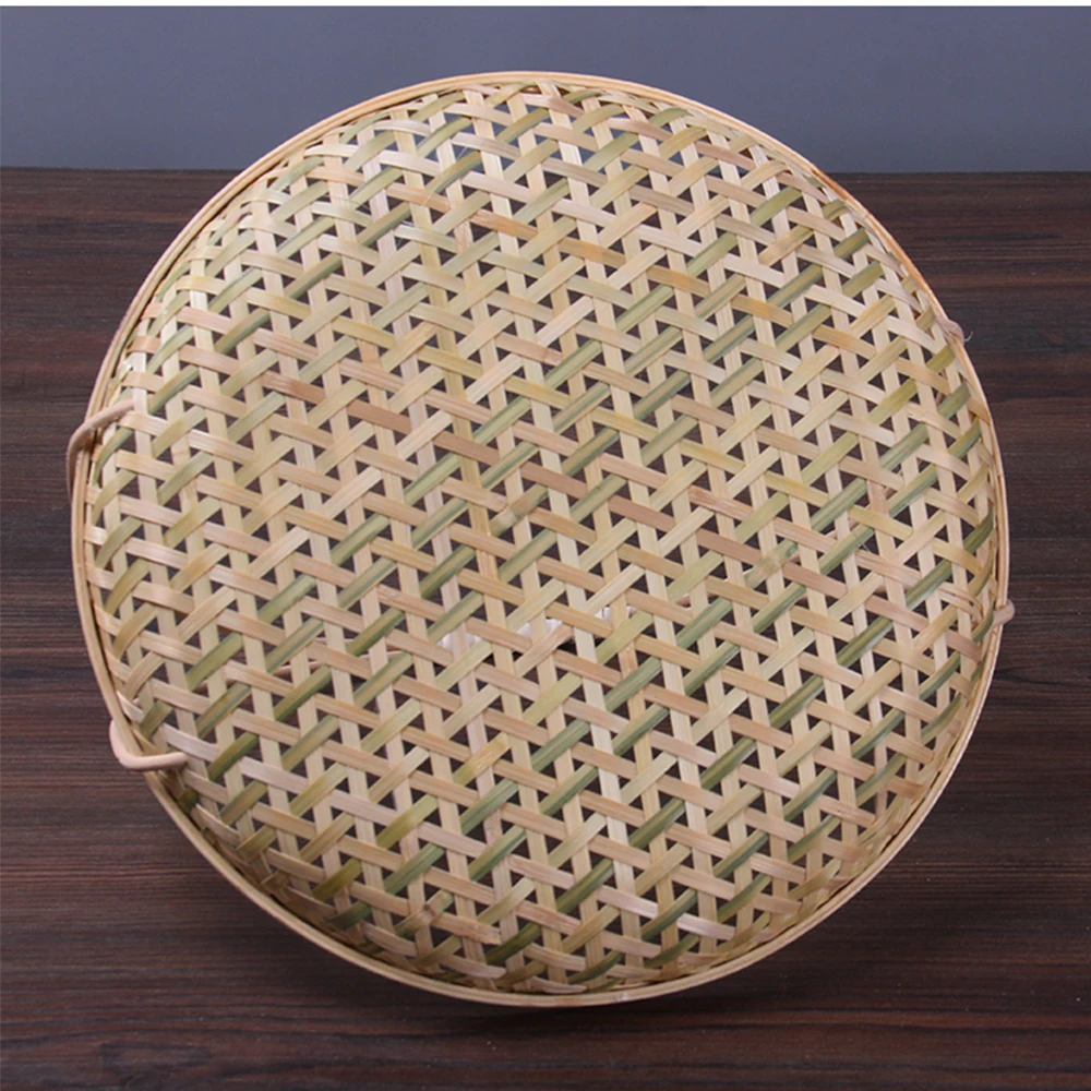 Бамбуковая корзина ручной работы для оформления интерьера используется