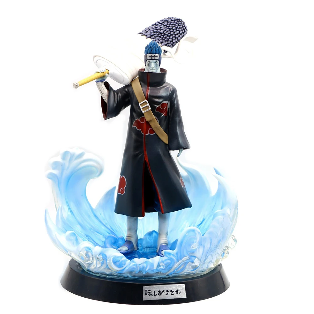 

36cm Akatsuki Hoshigaki Kisame Figure GK Statue Naruto Collection model Toys Gift For Children