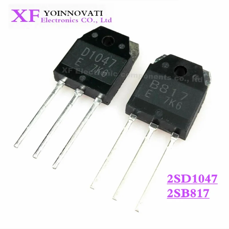 10 пар транзисторов 2SD1047 и 2SB817 (D1047 B817) лучшего качества.|transistor b817|transistor d1047transistor power |