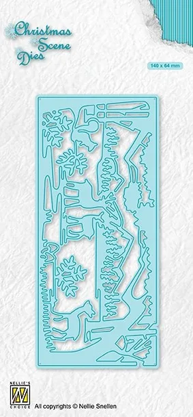 

LLove CCraft Metal cutting dies craft mold Forest With Deer Scrapbook paper craft knife mould blade punch stencils dies