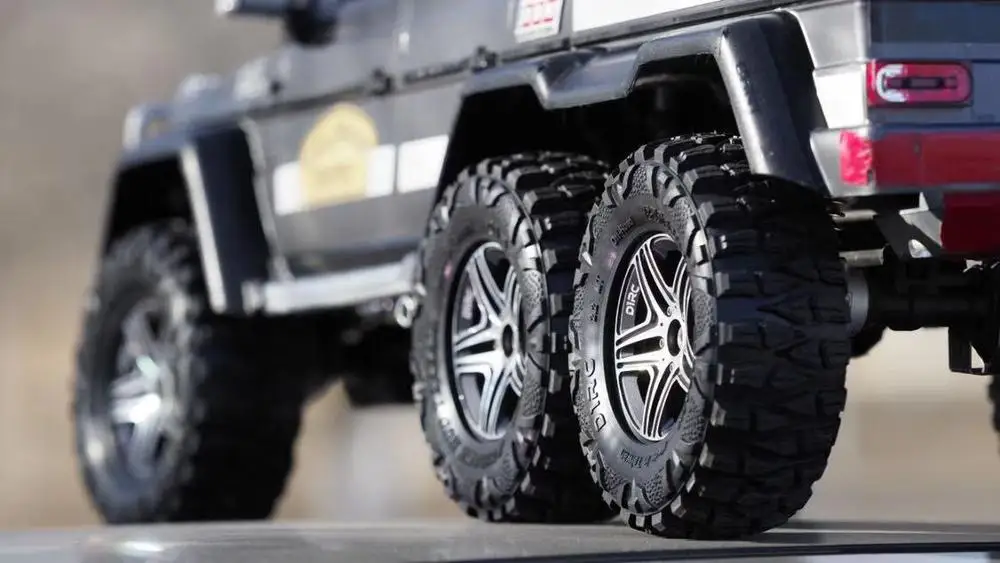4 шт. D1RC 2 дюймовые RC Гусеничные Шины Гусеничный автомобиль для масштаба 1:10 Axial traxas