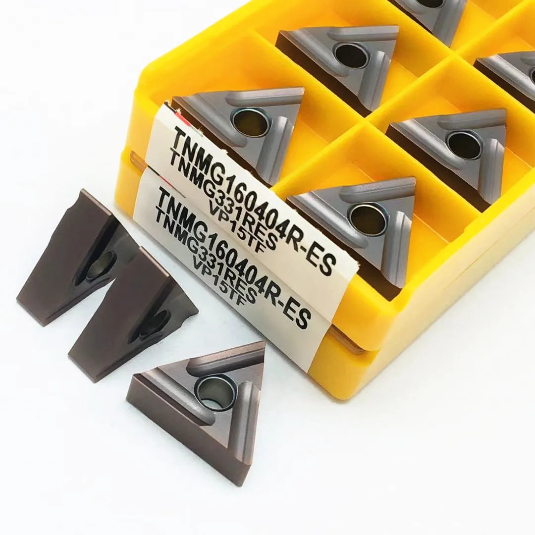 

High quality turning insert TNMG160404R ES VP15TF carbide external turning tool TNMG 160404R cutting tool TNMG turning tool