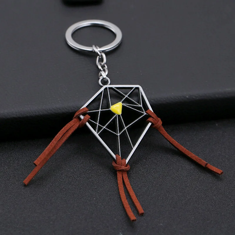Deathing Stranding Necklace Keychain Game Pendant Sam's Dream Catcher llaveros Keyrings Amulet Amelie Bridget Beach Car Jewelry |