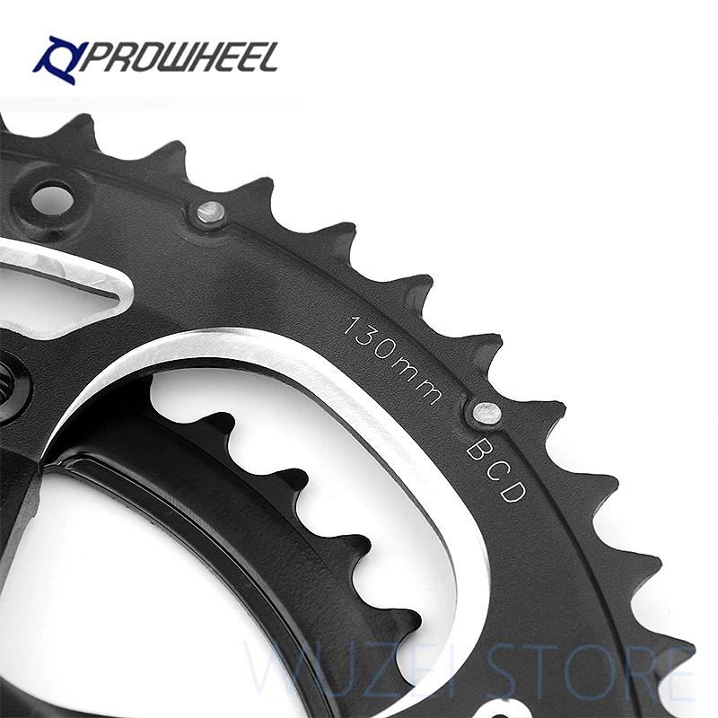 Квадратное отверстие PROWHEEL двойная звездочка кривошипная система 53/39T 170 мм