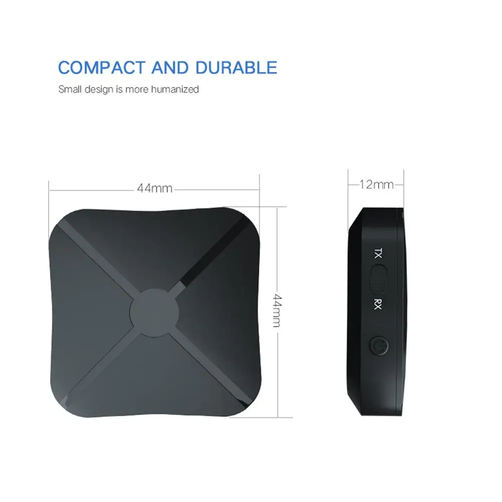 Портативный стерео беспроводной Bluetooth приемник 2 в 1 BT 4 аудио передатчик 3 5 мм AUX