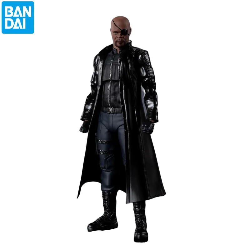 

Bandai Original S.h. Figuarts Series Nick Fury 6-Inch Action Figure Collectible Toy Nicholas Joseph Fury