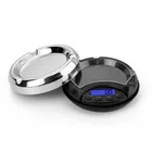 0,01 г ювелирные весы точные электронные весы жидкокристаллический цифровой дисплей пепельница форма травы шкала для заваривания чая инструмент для взвешивания