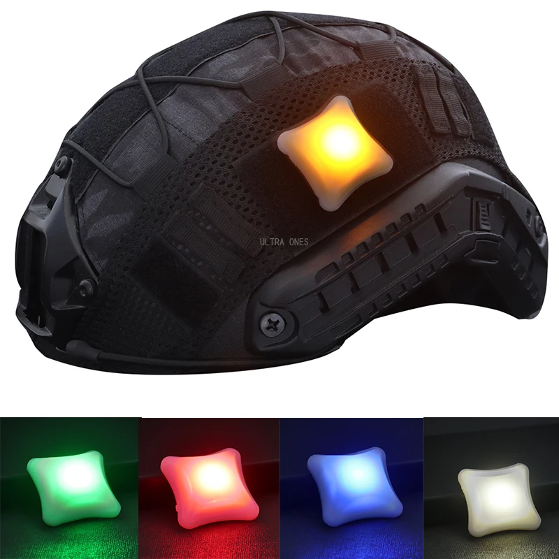 

Tactical Helmet Signal LED Light Hunting Military Cs Airsoft Survival Lamp Waterproof Night Paintball Combat Hiking LED Lights