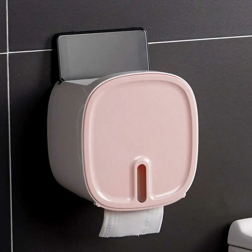

Wall Mounted Tissue Box Holder Bathroom Toilet Paper Holder Tissue Dispenser Kitchen Paper Holder Paper Towel Dispenser