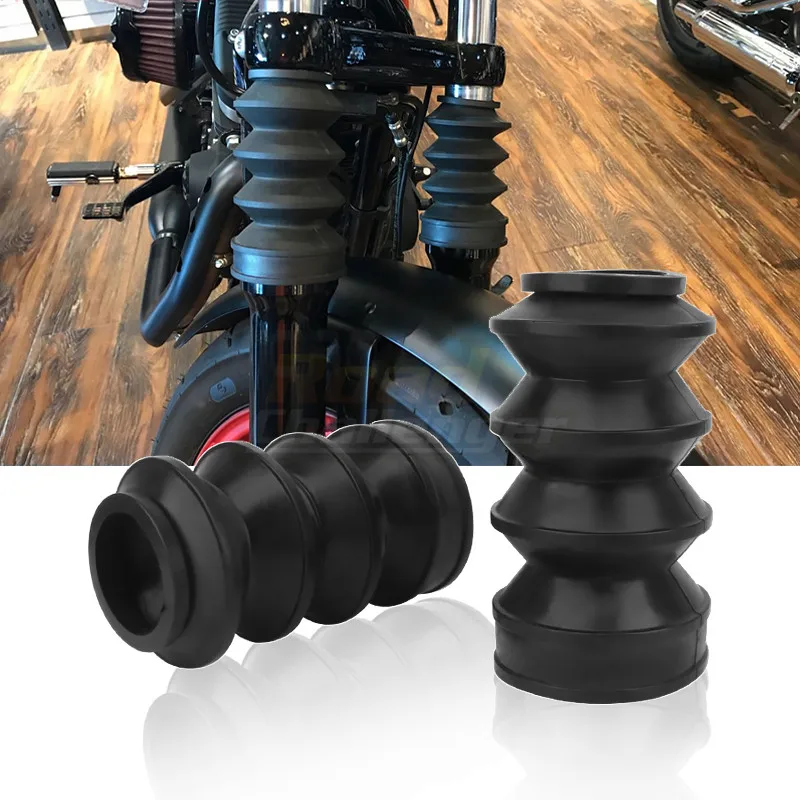 Мотоциклетная вилка гетры гаторы амортизирующие сапоги 39 мм резиновая