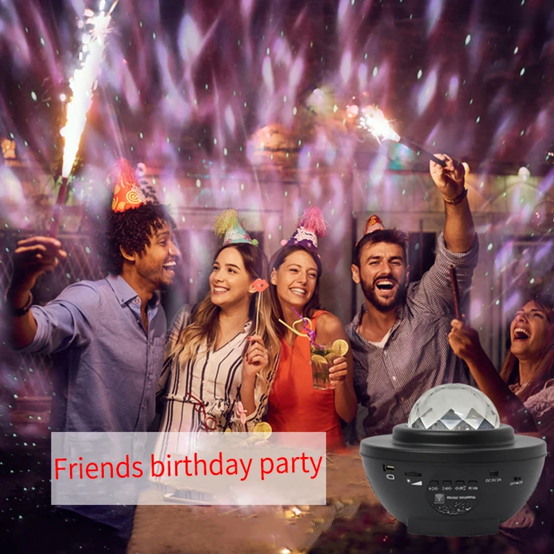 Умсветильник Sky Stars с Bluetooth-динамиком дистанционным и голосовым управлением |