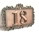 Наклейка на дверь с номером дома, из АБС-пластика