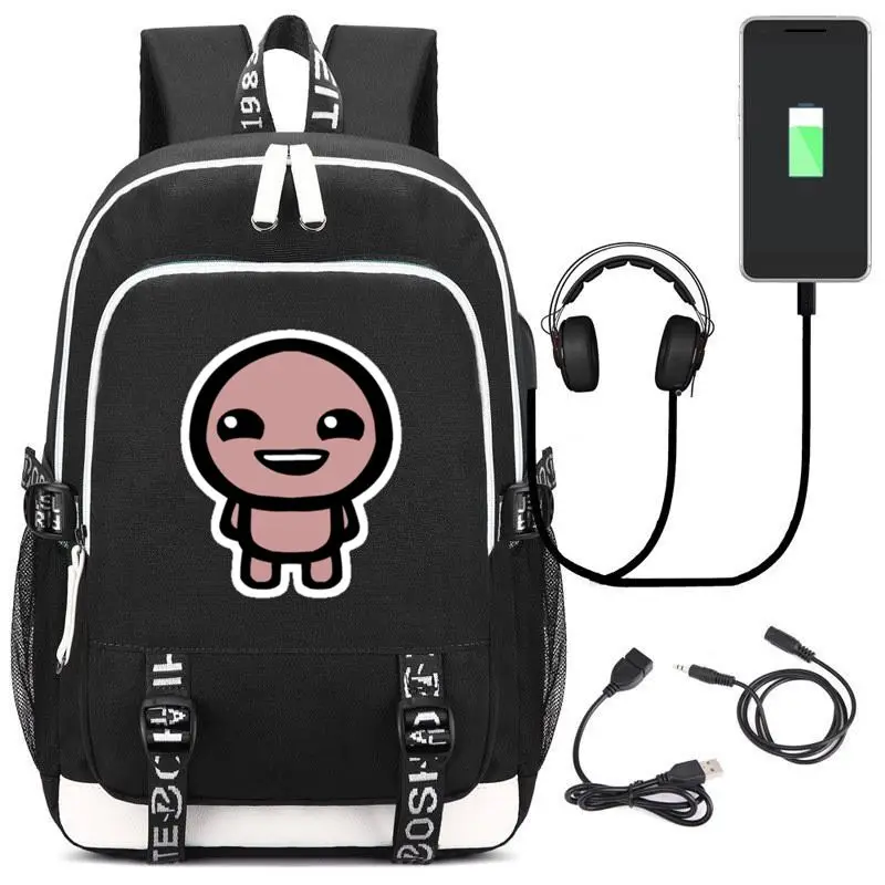 

New The Binding of Isaac Backpack Student School Bags Bookbag Cosplay Unisex Laptop Travel Shoulder Bags