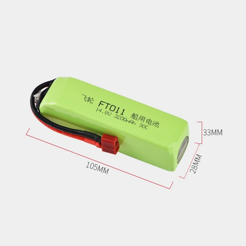 14 8 V Батарея для Feilun FT010 FT011 RC высокая скорость игрушечные лодки Аксессуары 4S 3200mAh