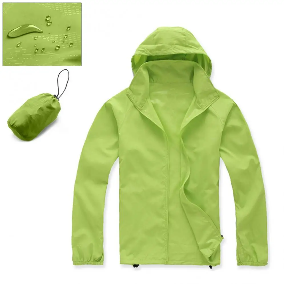 

Unisex Windproof Waterproof Jacket Bicycle Running Outdoor Sports Rain Coat