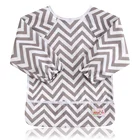 Ohbabyka детский нагрудник для кормления, водонепроницаемые нагрудники с длинным рукавом и заусенцами с карманами, непроницаемые нагрудники для детей, нагрудник с принтом единорога и фламинго