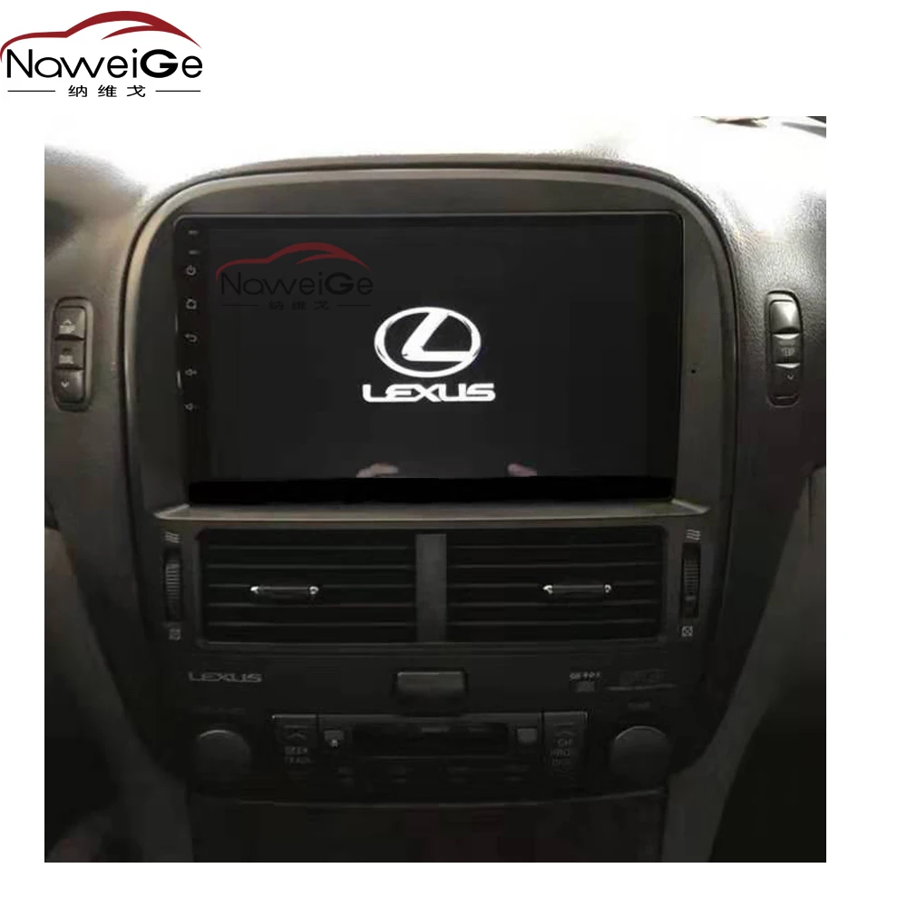 9-дюймовый автомобильный dvd-плеер NaweiGe на Android для Lexus LS430/XF30/4500/Toyota celyor 1997-2006