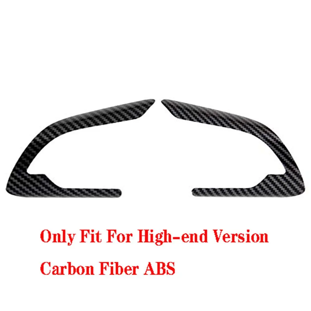 Внутренняя Накладка для рулевого колеса из углеродного волокна ABS подходит Suzuki