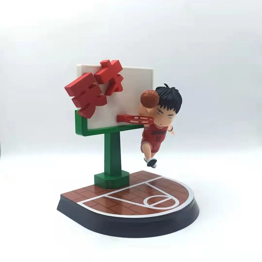 13 см Q версия Slam Dunk Sakuragi Hanamichi фигурка Rukawa Kaede настольная модель украшения