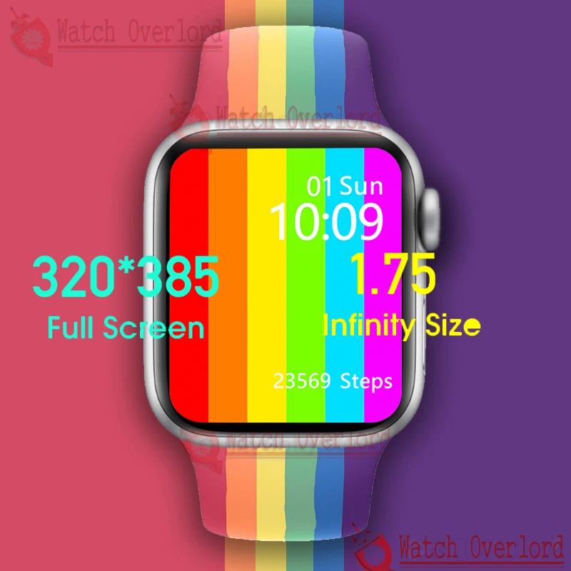 Умные часы серии 6 hermometer ECG монитор сердечного ритма температура IP68