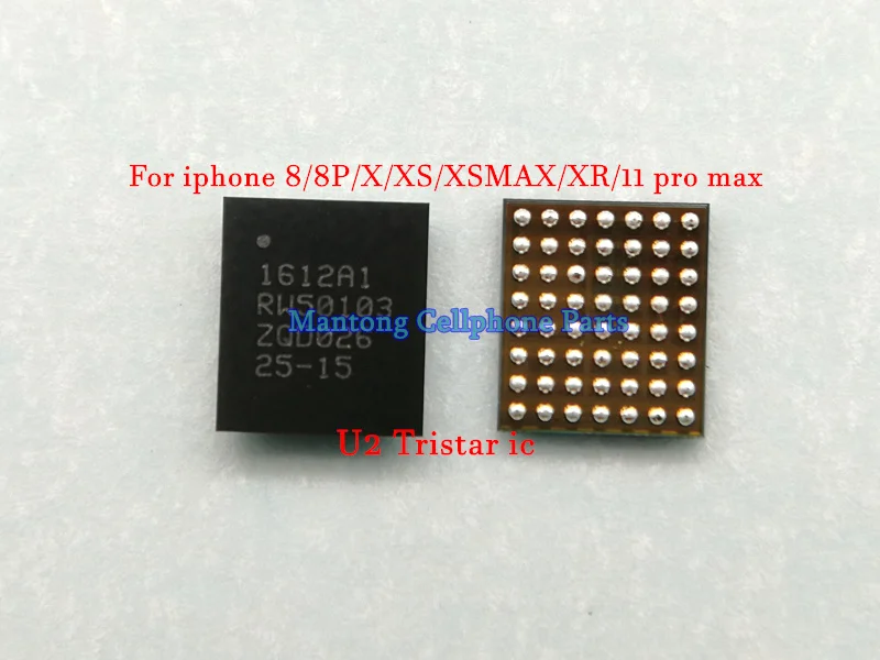 

20pcs NEW original 1612A1 U2 U6300 usb Tristar charger charging ic 56pins for iphone 11/pro/MAX XS/MAX XR X 8 8plus SE2