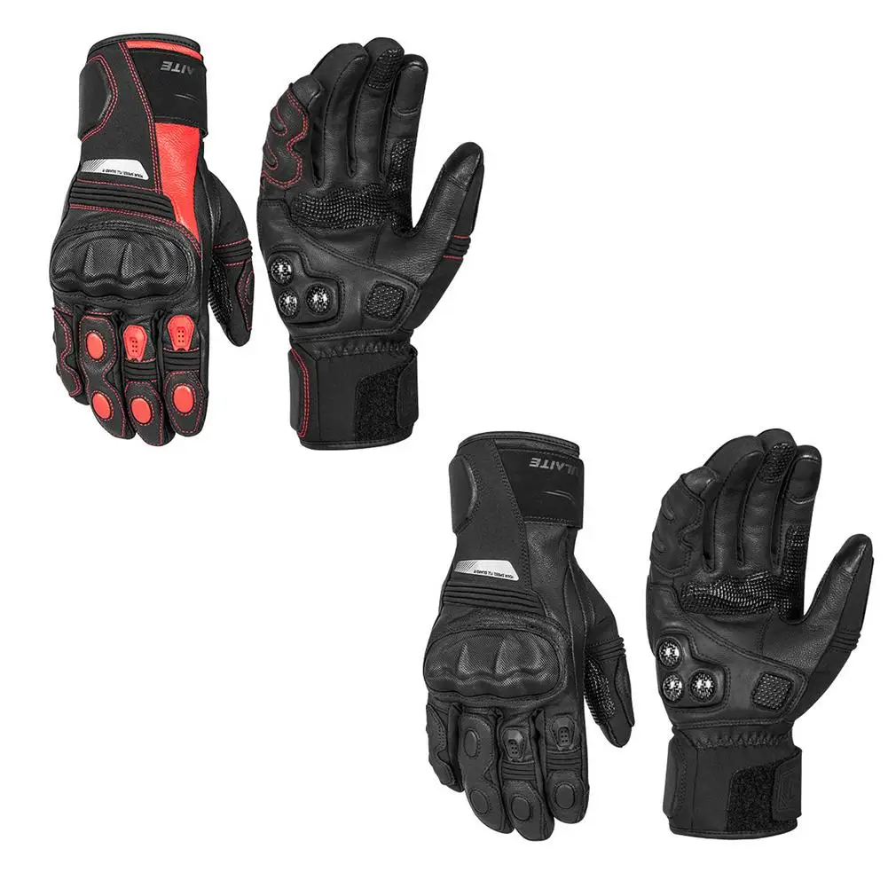 

Motorcycle Gloves Waterproof Winter Gloves Mobile Touchscreen Leather Gloves Full Finger Gloves For Motorbike Bike Camping C