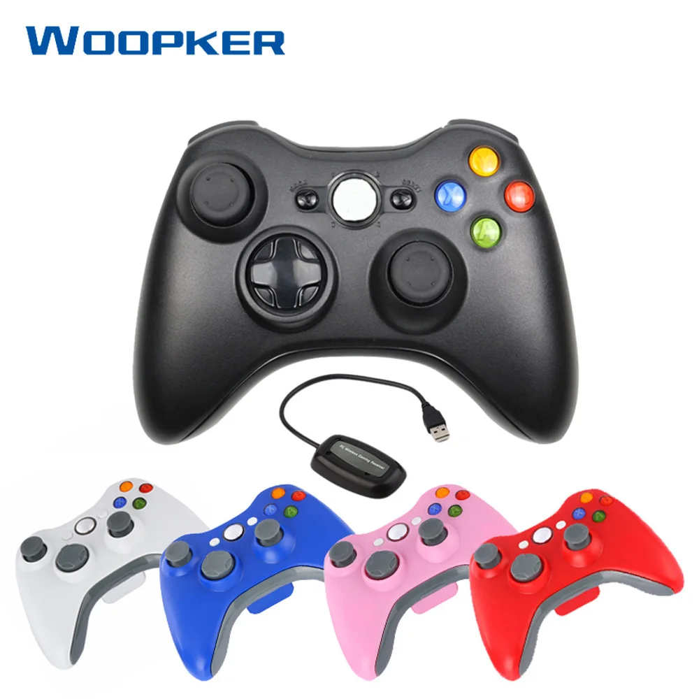 Беспроводной контроллер для Xbox 360 2 4G геймпад джойстик консолей Xbox360 и ПК