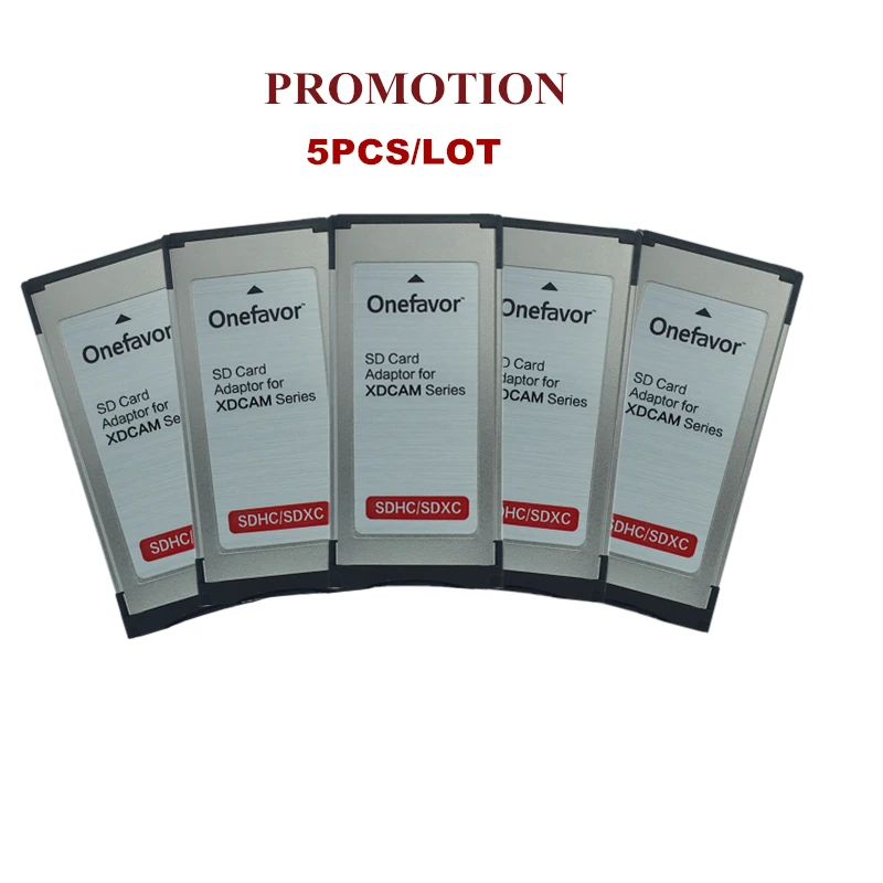 Акция 5 шт./лот SD/SDHC/SDXC до 34 мм адаптер для экспресс карт Onefavor SXS sony - Цена: 6 455,65 руб.