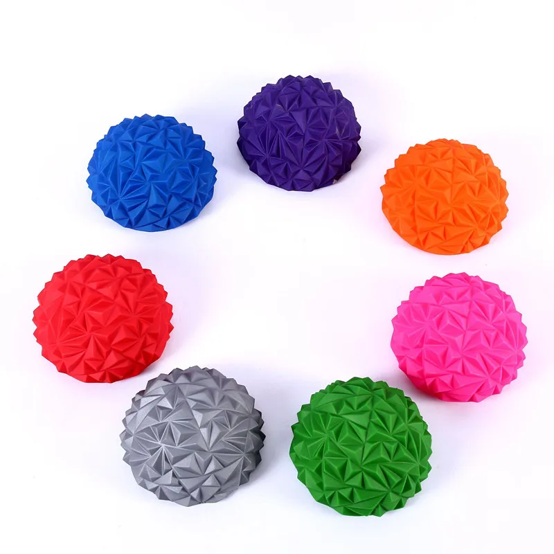 

Yoga Balls Children Training Yoga Half Ball Excerise Trainer Water Cubic Diamond Pattern Pineapple Ball Balancing Ball For Gym
