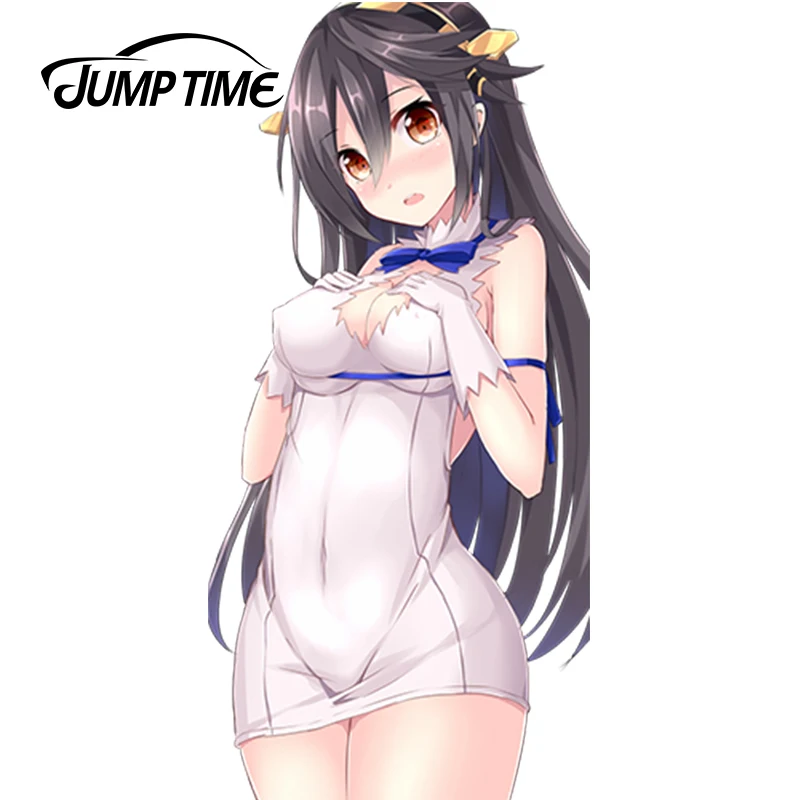 Автомобильная наклейка JumpTime 13 см x 9 s заднее лобовое стекло японское аниме Kantai