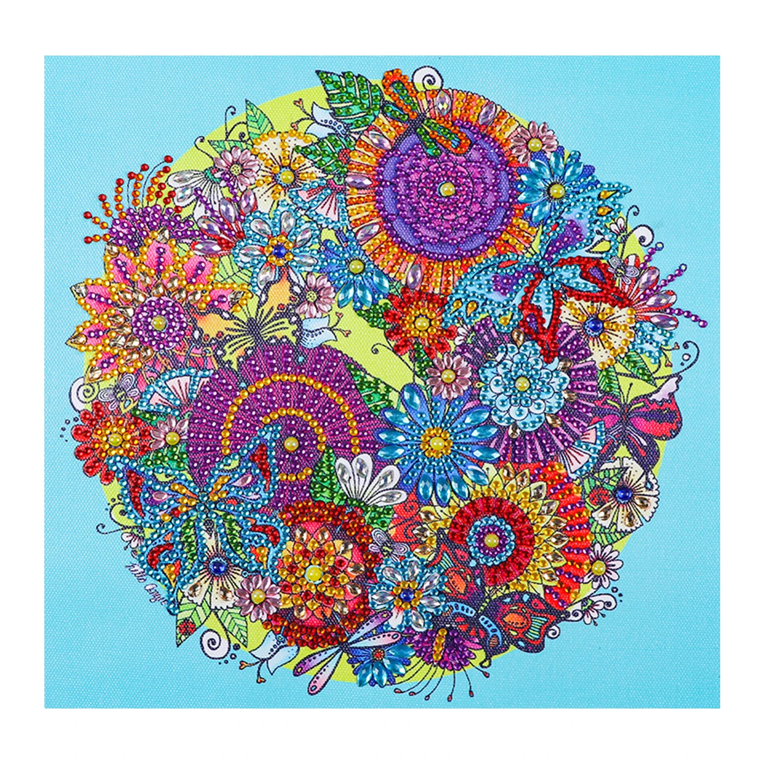 

5D DIY Special Shaped Diamond Painting Rhinestone Embroidery Set Mandala Flower Mosaic Home Decoration Handmade Gift