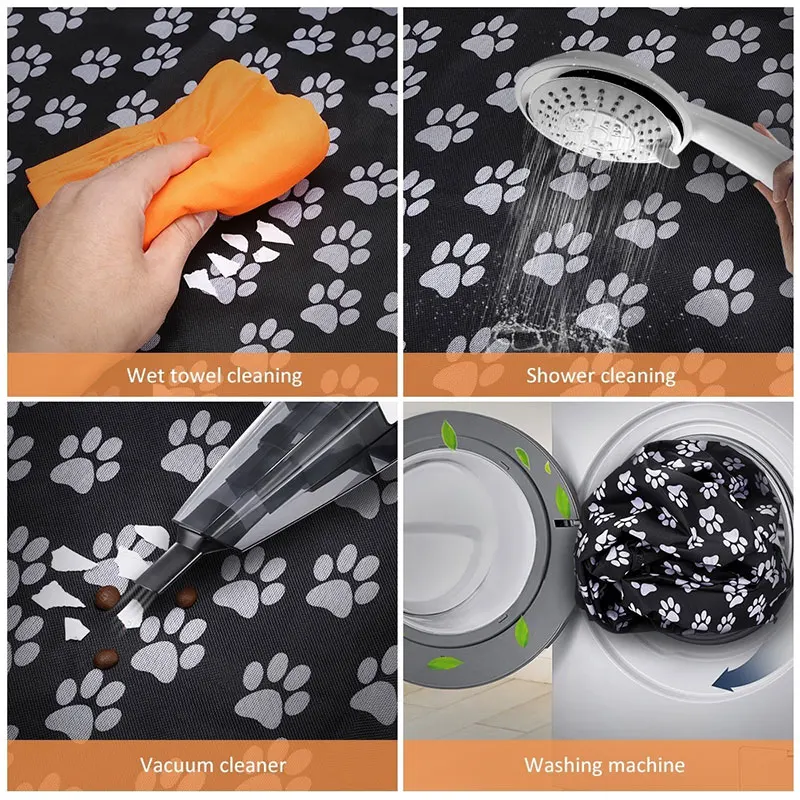 

Dog Carriers Car Seat Waterproof Rear Back Pet Dog Car Seat Cover Mats Hammock Protector with Safety Belt Transportin Perro