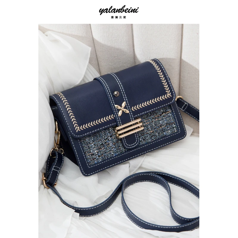 

Новинка 2021 модная сумка-мессенджер в японском стиле для студентов в Корейском стиле универсальная маленькая квадратная сумка на плечо с це...