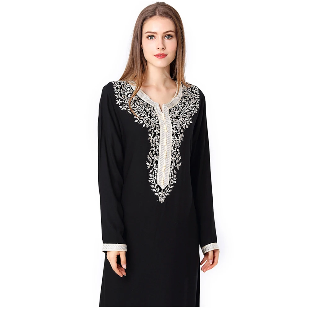 

Abaya Dubai Turkey Arabic Pakistani Muslim Fashion Dress Islam Clothing African Dresses Abayas For Women Oman Robe Longue Femme