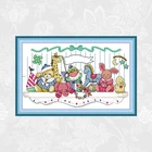 Подставка для игрушек, наборы для вышивки крестиком, напечатанный холст DMC, вышивка, полуготовые наборы, домашний декор, поделки, рукоделие ручной работы