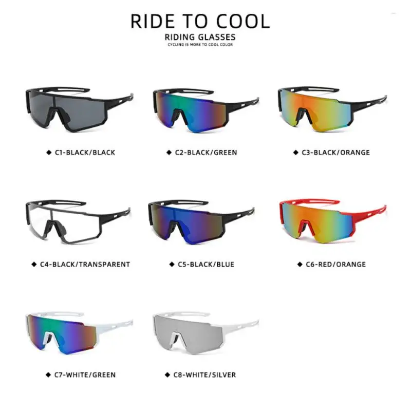 

Summer Unisex Sports Sunglasses PC UV400 Road Cycling Glasses Mountain Bicycle Riding Protection Goggles Eyewear Bike Equipment