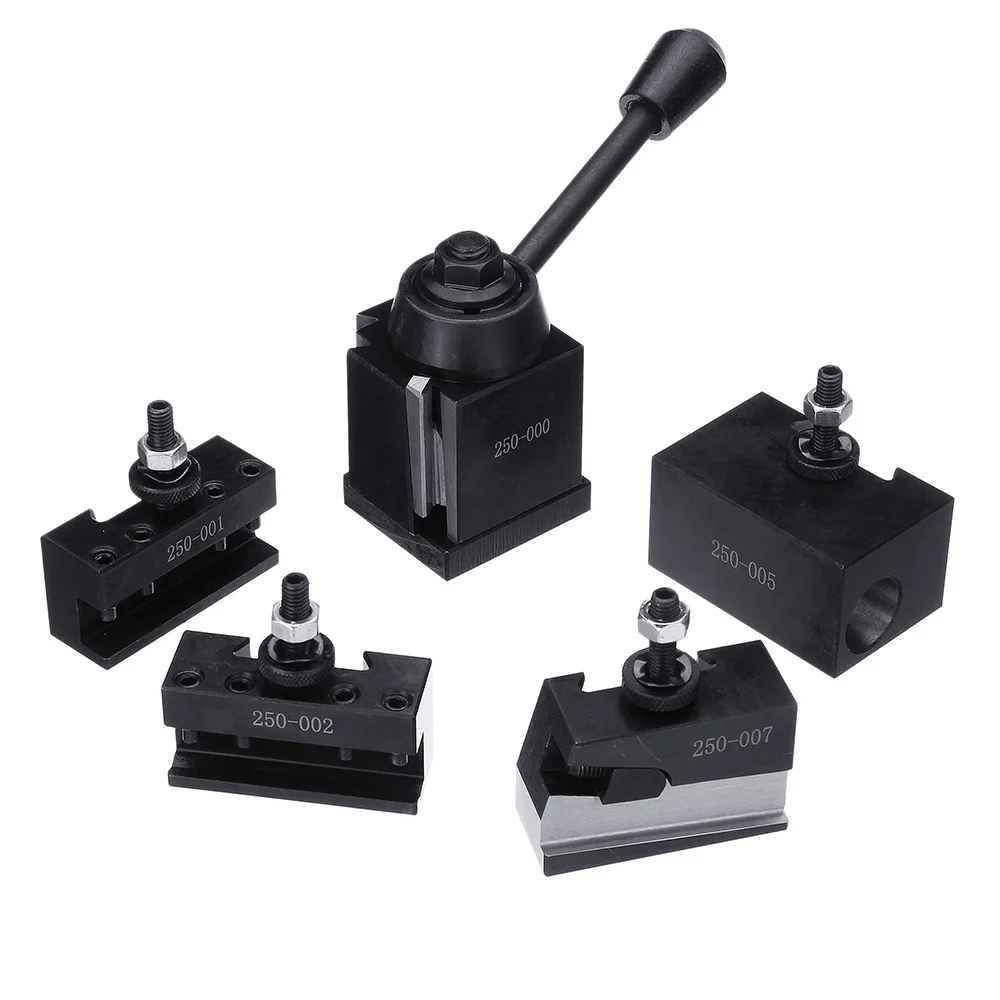 

DMC-250-000 250 001-010 Cuniform GIB Type Quick Change Tools Kit Tool Post Tool Holder for Lathe Tools