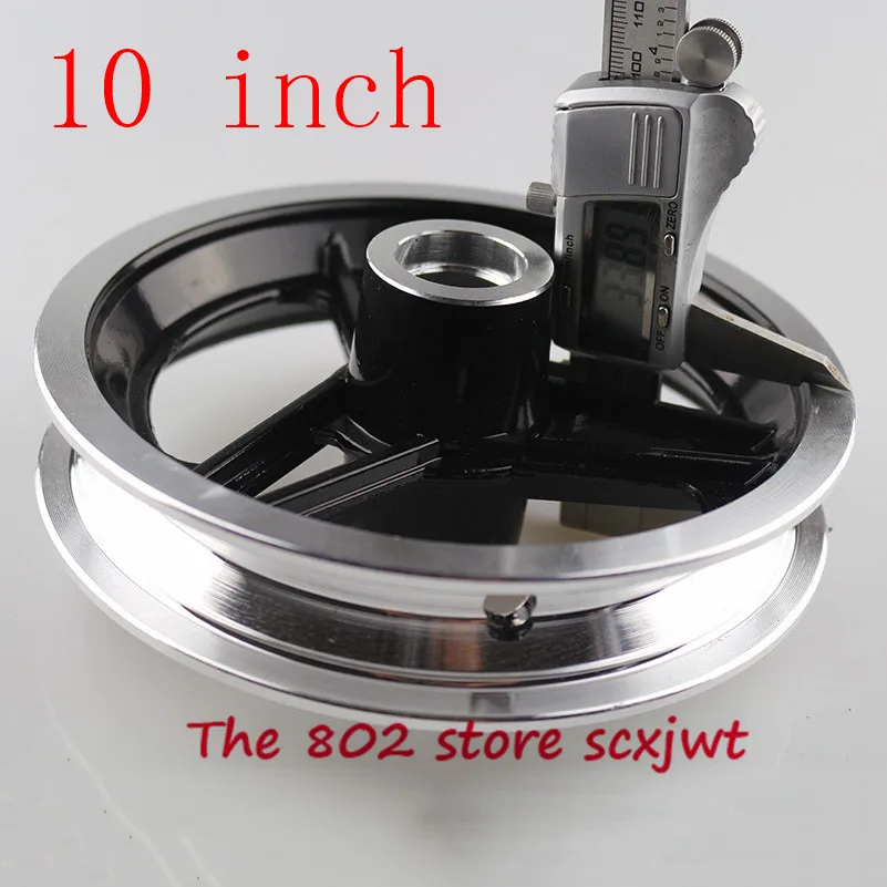 Запчасти для мотоциклов 10 дюймов электрический скутер концентратор 10x2 125 50 25 шины