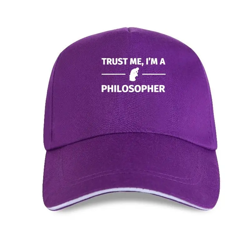 

Trust Me I'm A Philosopher Men Cool Summer Baseball cap Cotton philosophy Tops