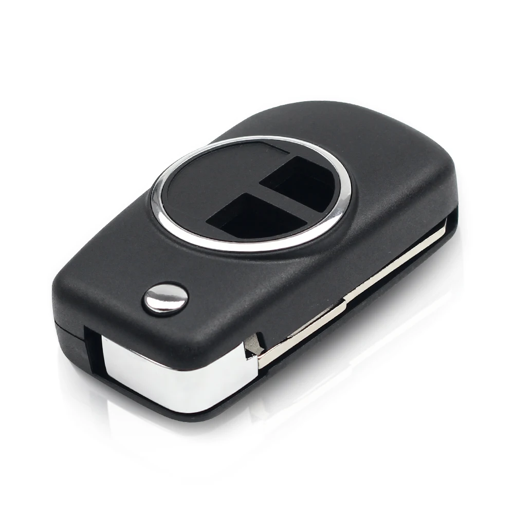 KEYYOU Modified For Suzuki Swift Grage Vitara Alto 2 Buttons Replacement Flip Folding Car Key Case Shell Remote HU133R Blade | Автомобили